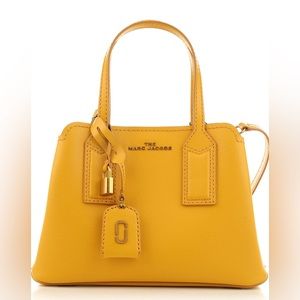 NWT Marc Jacobs The Editor 29 leather handbag Gold Ochre